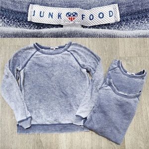 💙🦋JUNKFOOD SWEATSHIRT-blue